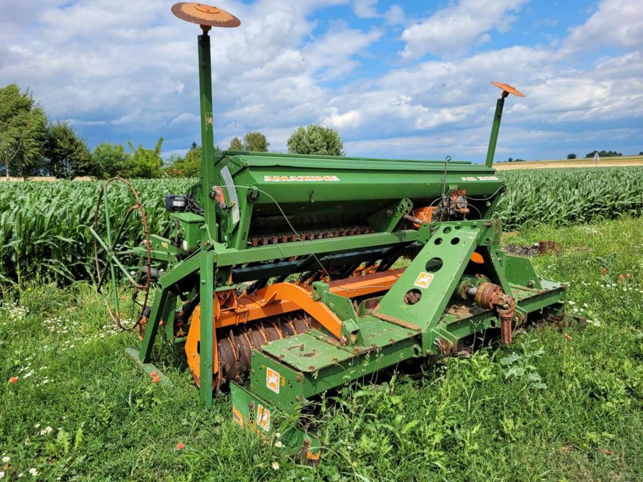 Amazone Ad 302 Agregat uprawowo-siewny ścieżki brona wirowa KE 301
