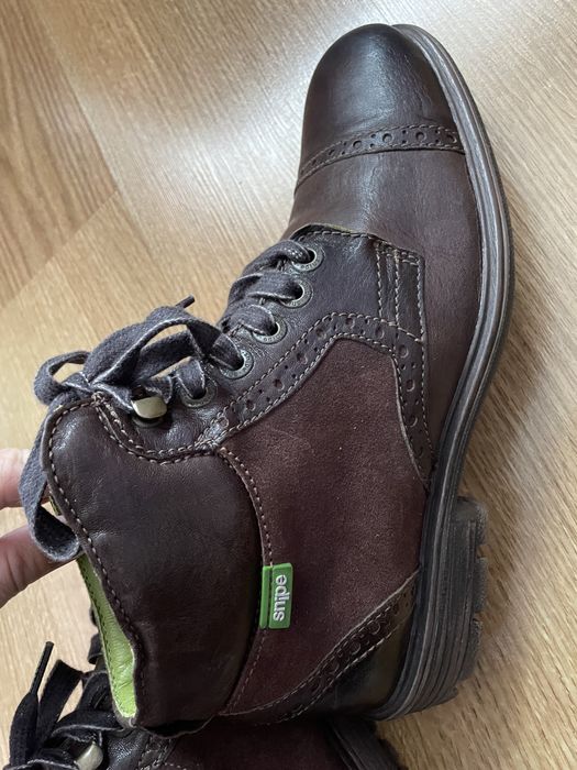 Черевики із натуральноі шкіри Італія snipe 42 розмір 27,5 см устілка