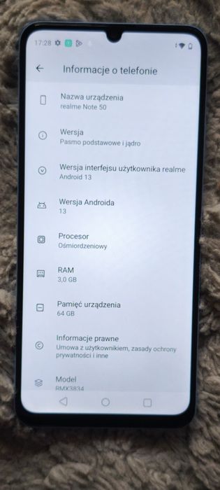 Realme Note 50 realme
