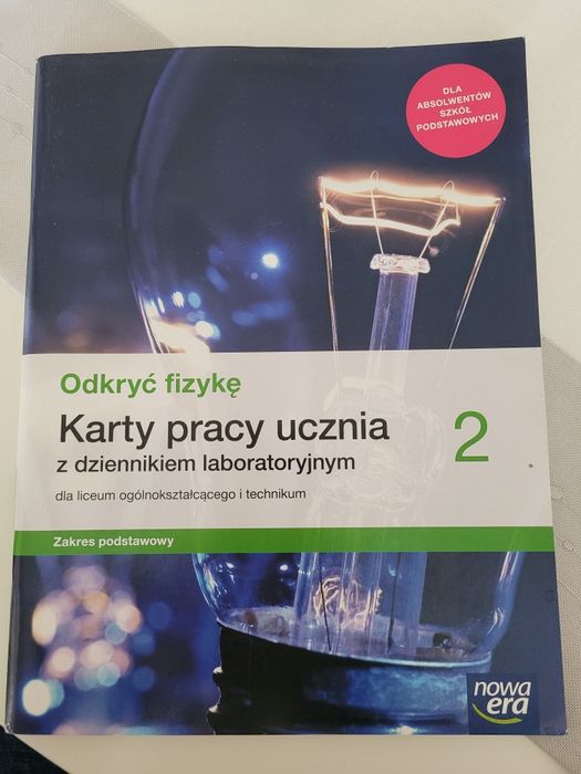 Odkryć fizykę - Karty pracy ucznia z dziennikiem laboratoryjnym 2