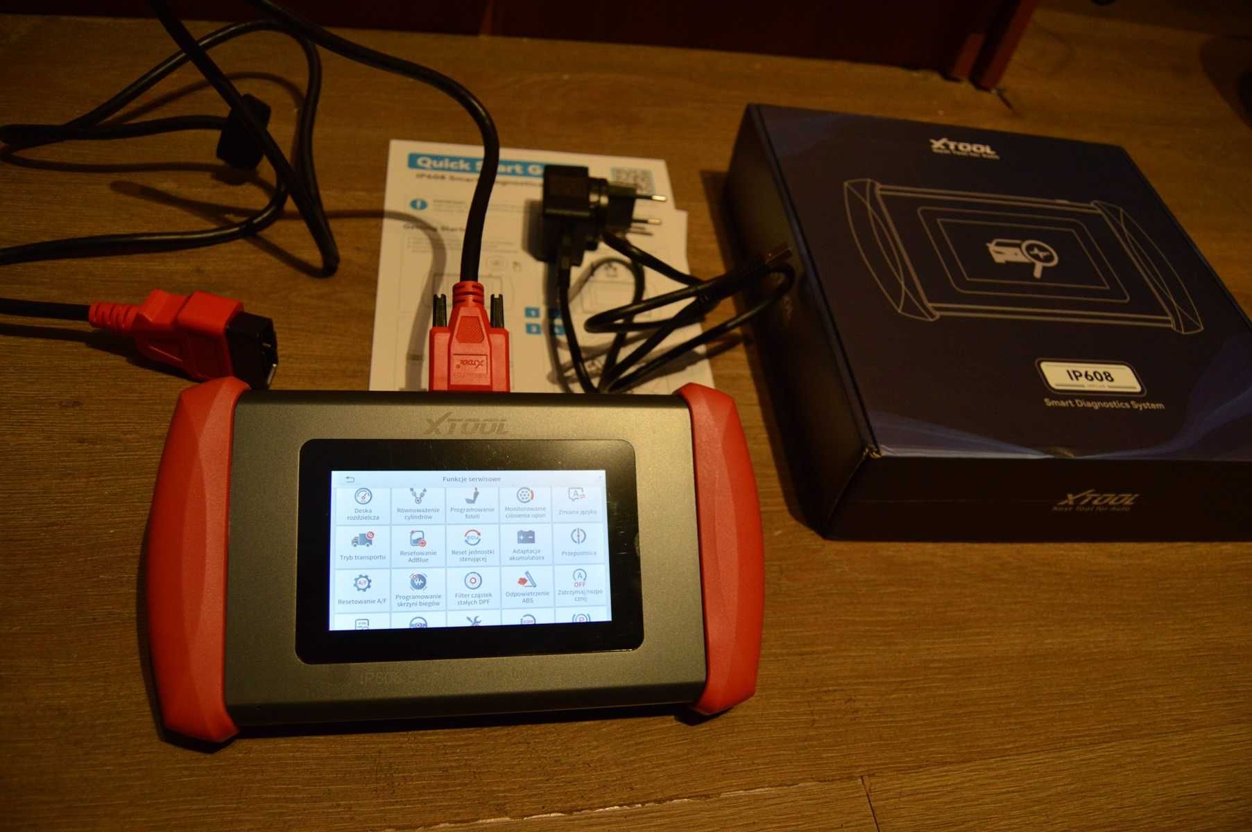 Skaner diagnostyczny, Xtool IP608, FULL SYSTEM DIAGNOSTICS OBD2