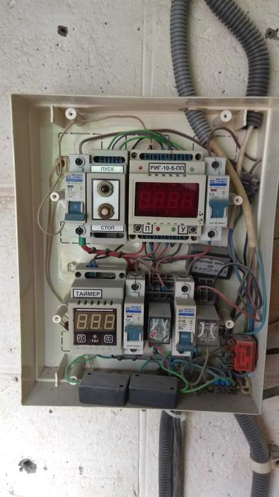 Блок управления, Термопара платиновая, Тельфер