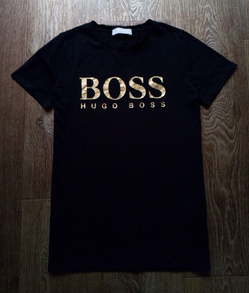 Женская футболка свитшот худи лонгслив Hugo Boss размер S