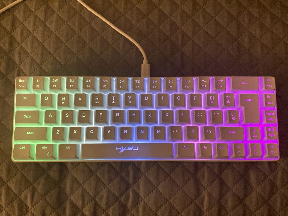Teclaso Hysj rgb mecanico