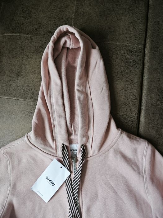 Кофта на замку толстовка на флісі Sinsay, розмір S