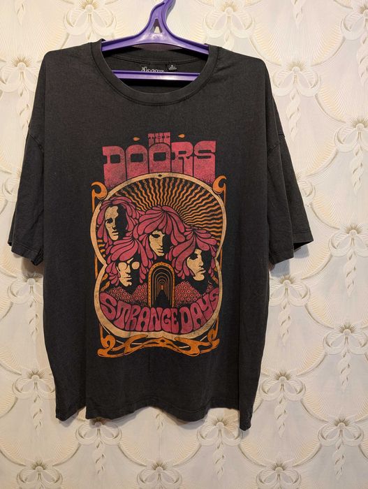 Мужская оверсайз футболка мерч Doors, размер M, 2024 год