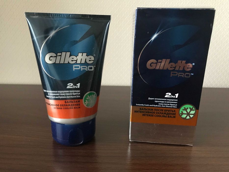 Бальзам после бритья увлажняющий Gillette PRO "Интенсивное охлаждение"