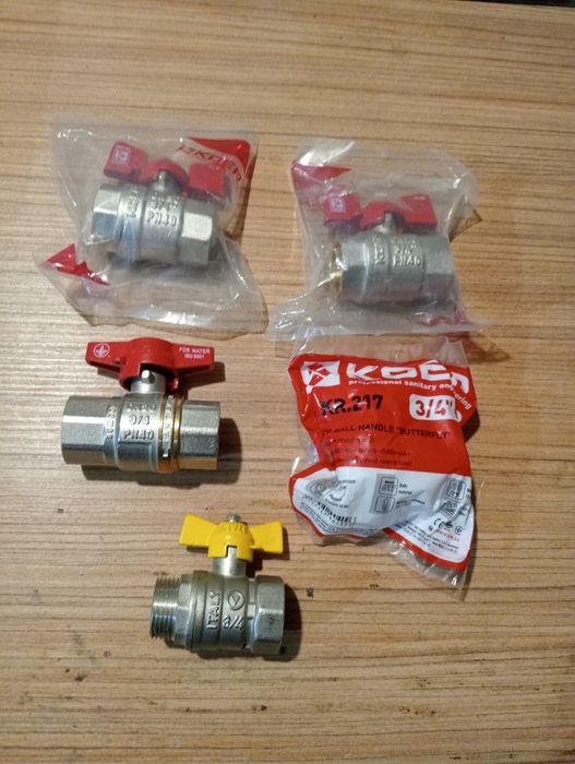 Кран 3/4 новий .