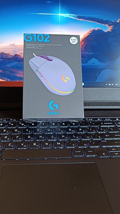 Ігрова миша Logitech g102 Lightsyns Lilac