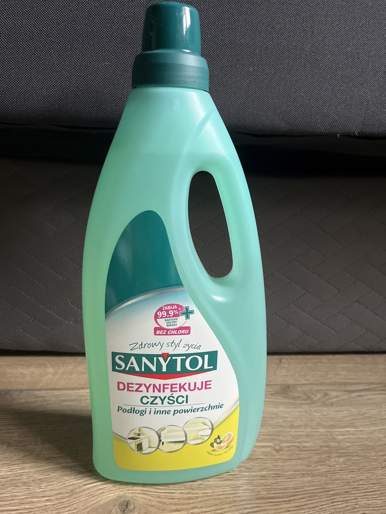 Sanytol Płyn dezynfekujący zapach cytryny i liści oliwy 1 L