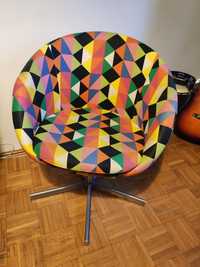 Fotel obrotowy skruvsta Ikea, kolorowy