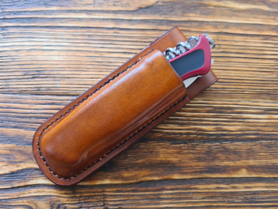 Victorinox RangerGrip 55 etui skórzane kabura EDC skóra nat.