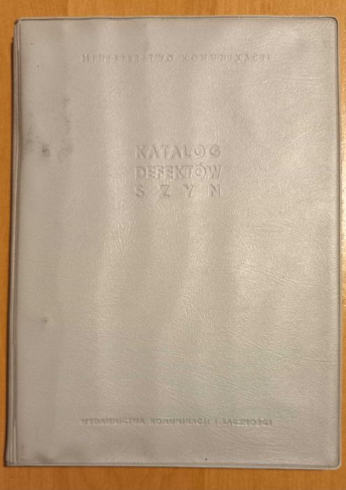 Katalog defektów szyn z 1969 roku