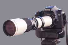 Objetiva 500mm para Canon nova