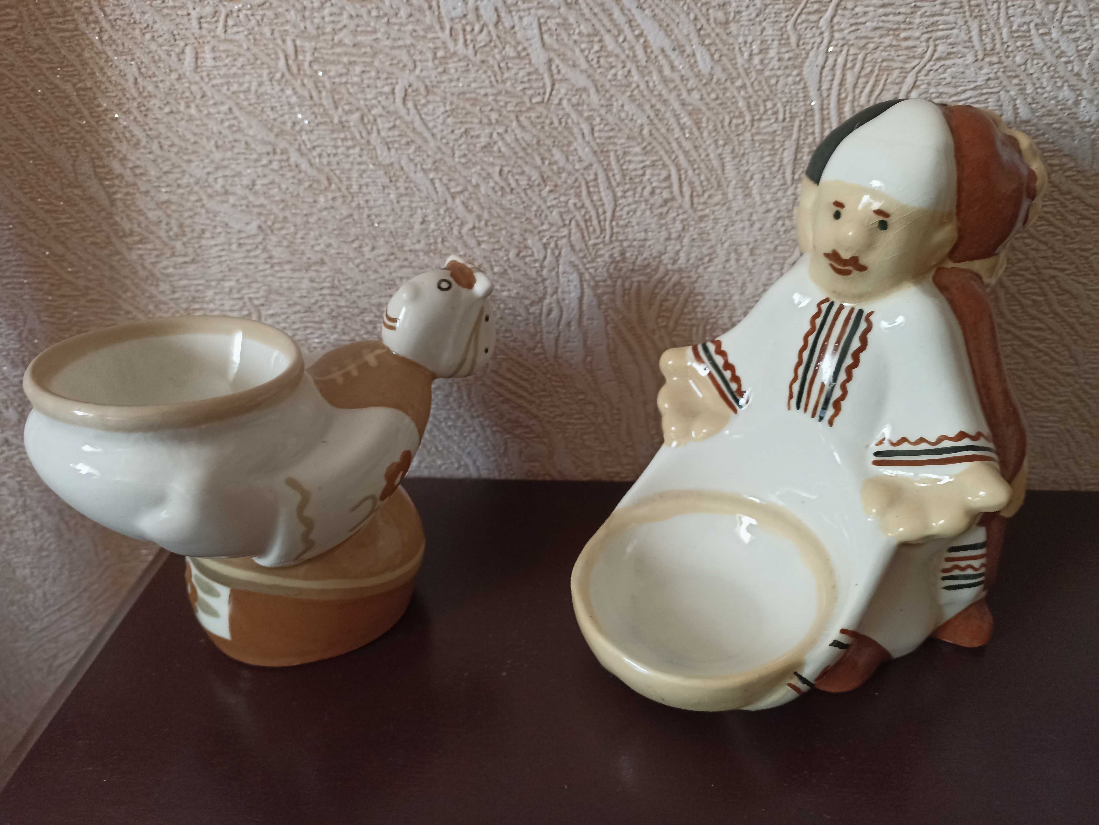 Солонки Буды. Фаянс. Винтаж.