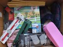 Karton box mix biedronka Lidl Action dziecko dom
