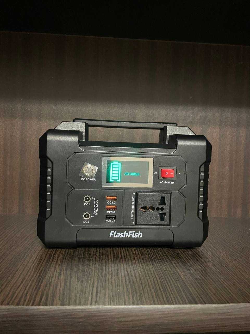 FlashFish 40800mAh / Портативна зарядна електростанція / Powerbank
