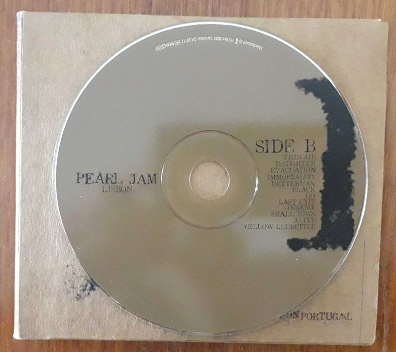 Pearl Jam duplo cd "Lisboa 23.05.2000"