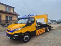 Iveco DAILY 70C17 POMOC DROGOWA WIDLY OMARZ PODUSZKI  DAILY 72C17 Pomoc Drogowa Autolaweta Sprowadzony Widly Plyta Hydraulic