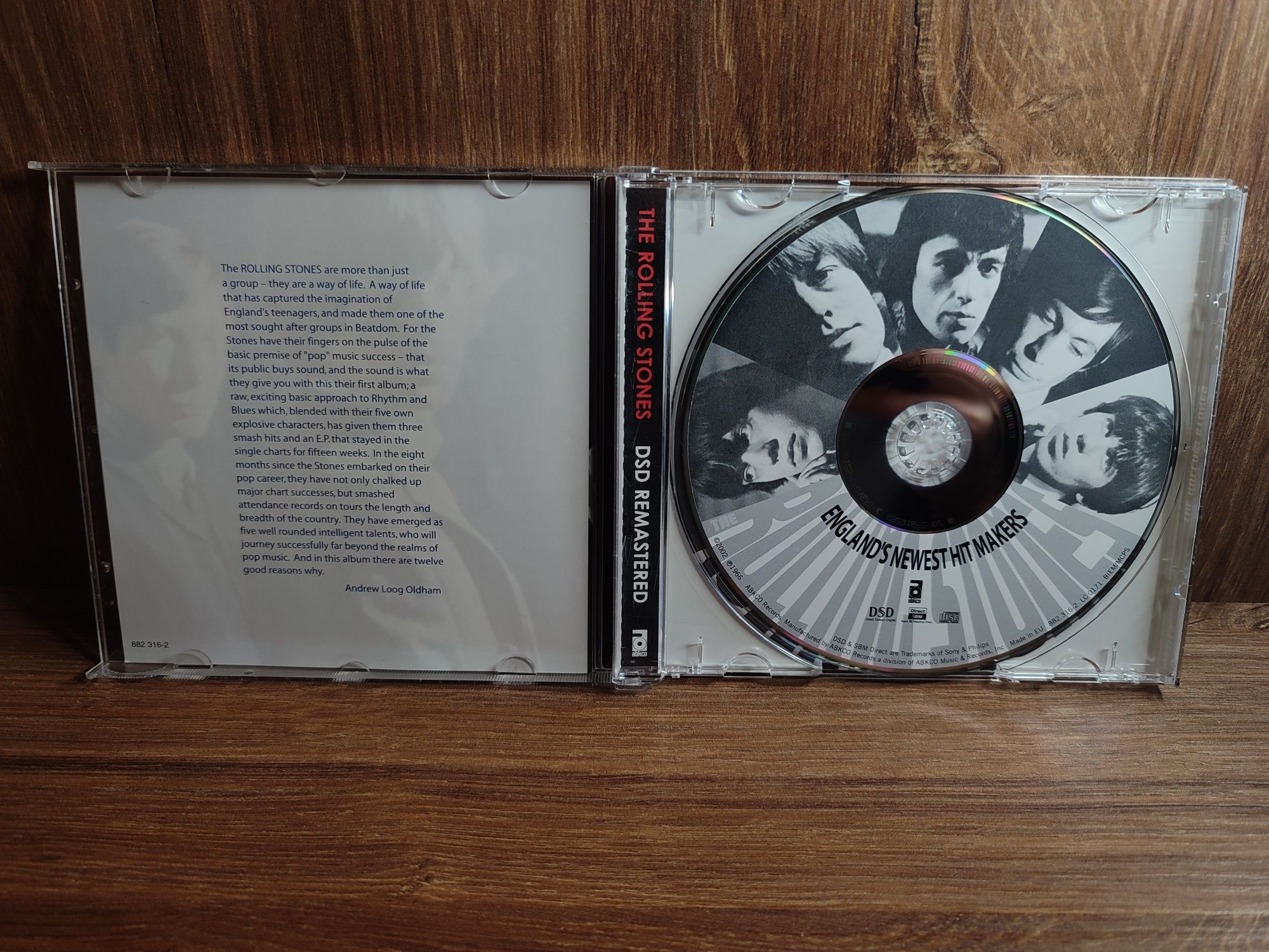 CD-диск The Rolling Stones England's Newest Hit Makers лицензия