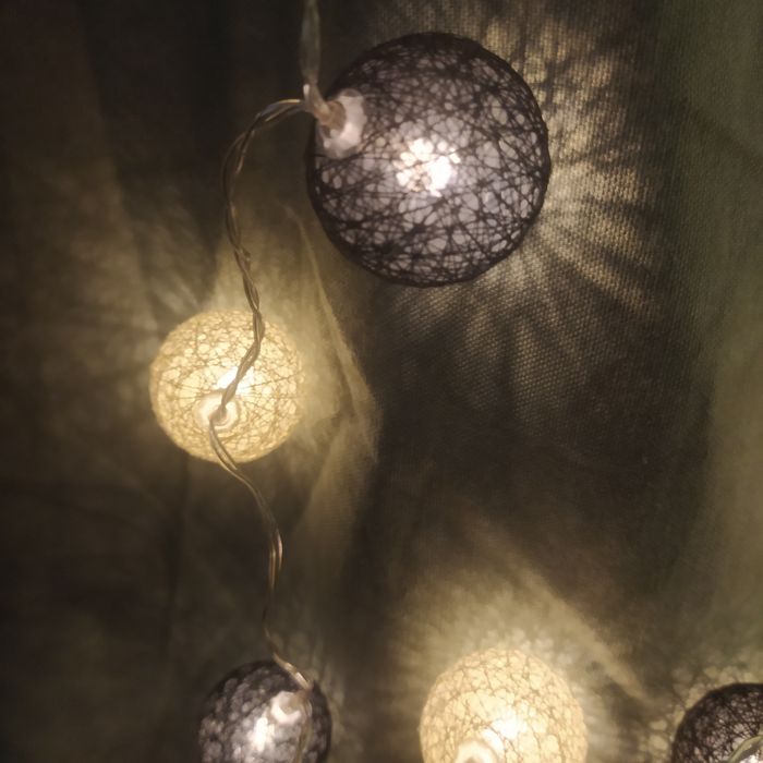 Lampki LED, kule, dwa zestawy, 10xled i 8xled