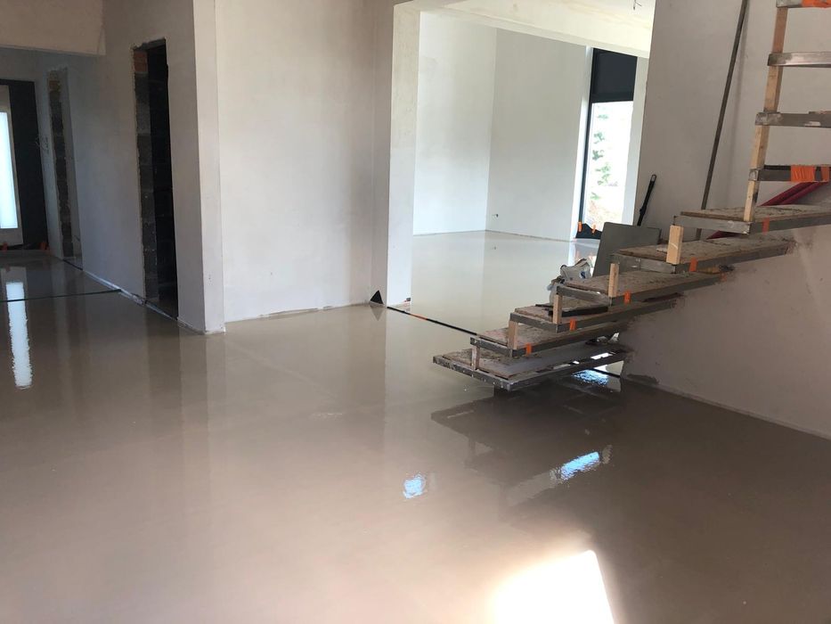 Posadzki, wylewki anhydrytowe na ogrzewanie podłogowe