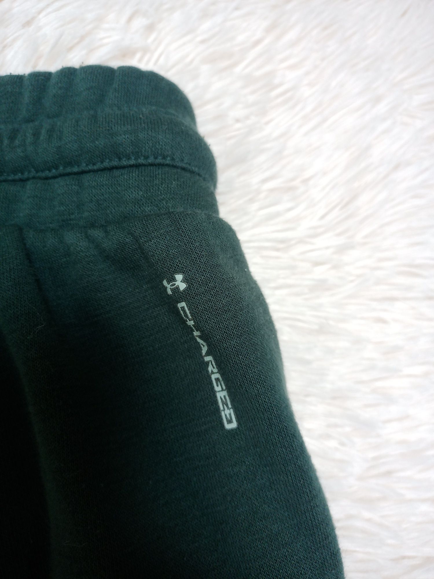 Spodnie dresowe bawełniane męskie under armour project rock rozmiar m