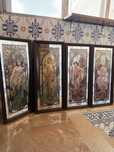 Conjunto de 4 Espelhos Decorativos Vintage