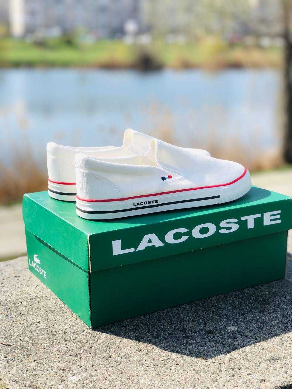 Мокасины Lacoste мужские летние Комфорт и стиль! Супер предложение!