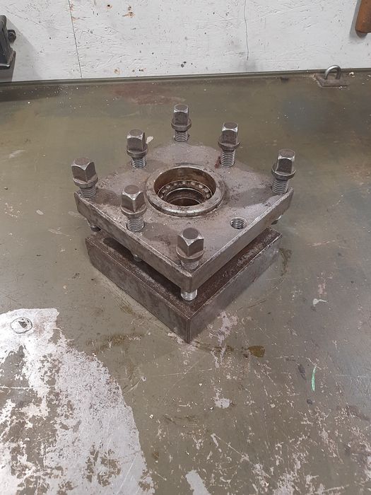 Stary imak do tokarki z mocowaniem