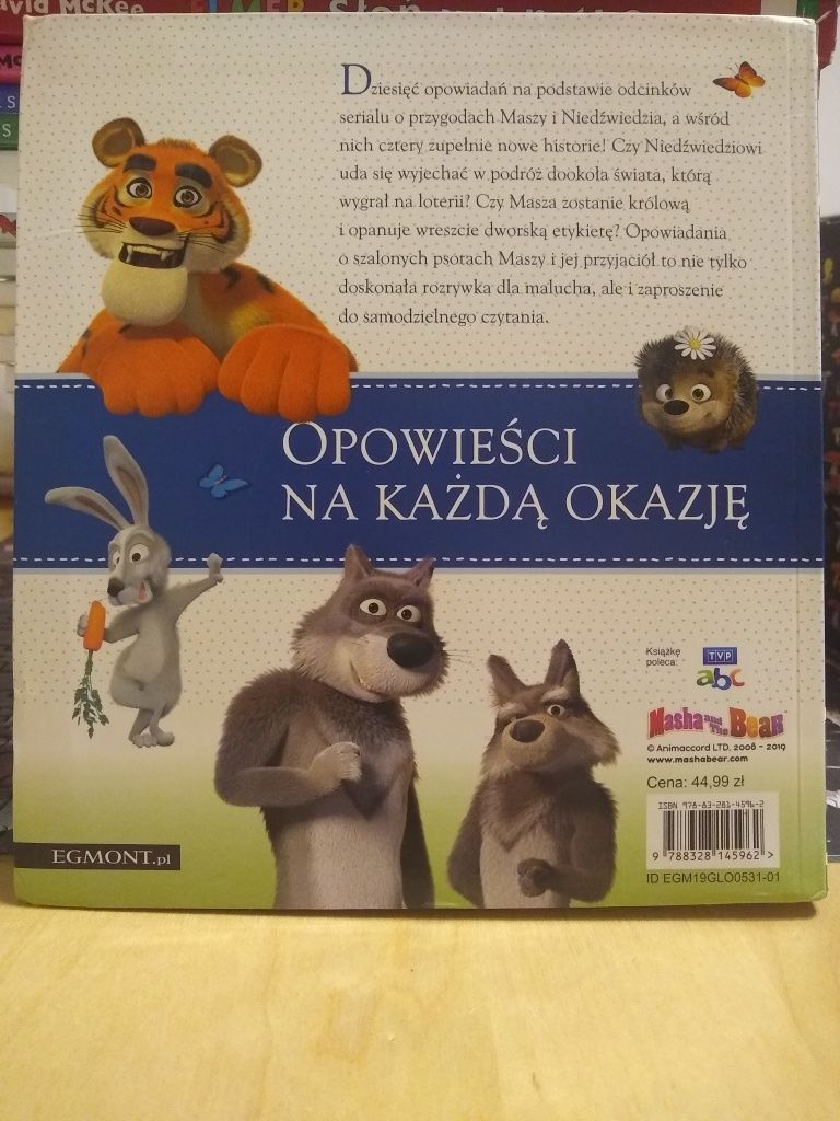 Biblioteka Bajek - Masza i Niedźwiedź