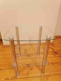 Stolik szklany wys. 50 cm promocja