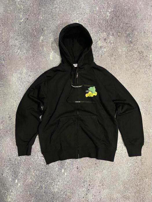 off white hoodie black/multicolour