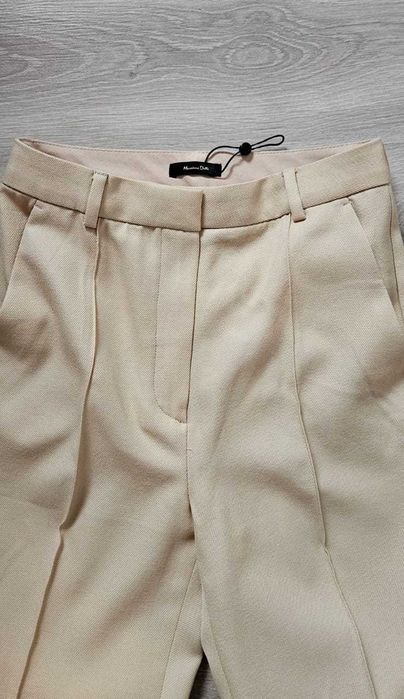 Massimo Dutti 100% wełniane spodnie XS