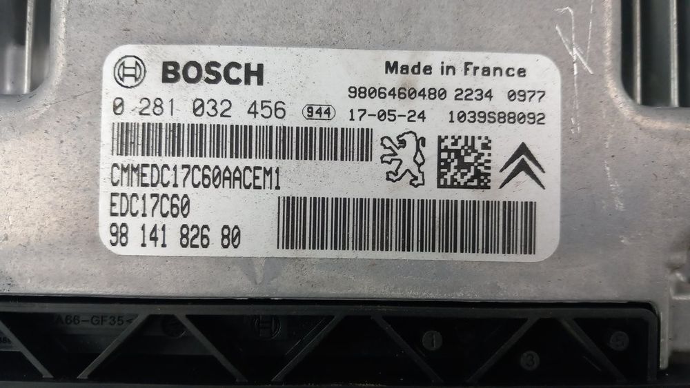 Citroen Berlingo Ii 1.6 Hdi Lift Sterownik Komputer Silnika 9814182680