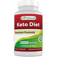 Американские капсулы для похудения Best Naturals Keto diet 2000 mg