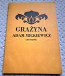 Grażyna. A. Mickiewicz.