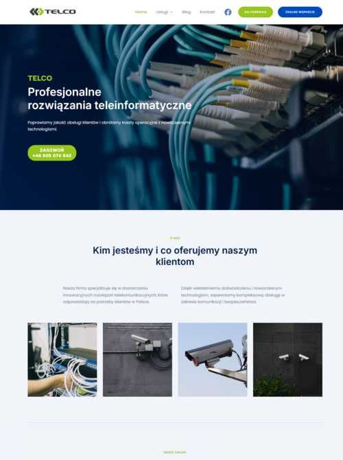 Strona internetowa WWW | Tworzenie stron internetowych | Projektowanie