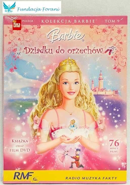 Kolekcja Barbie Dziadku do orzechów Tom 9  KSIĄŻKA+DVD