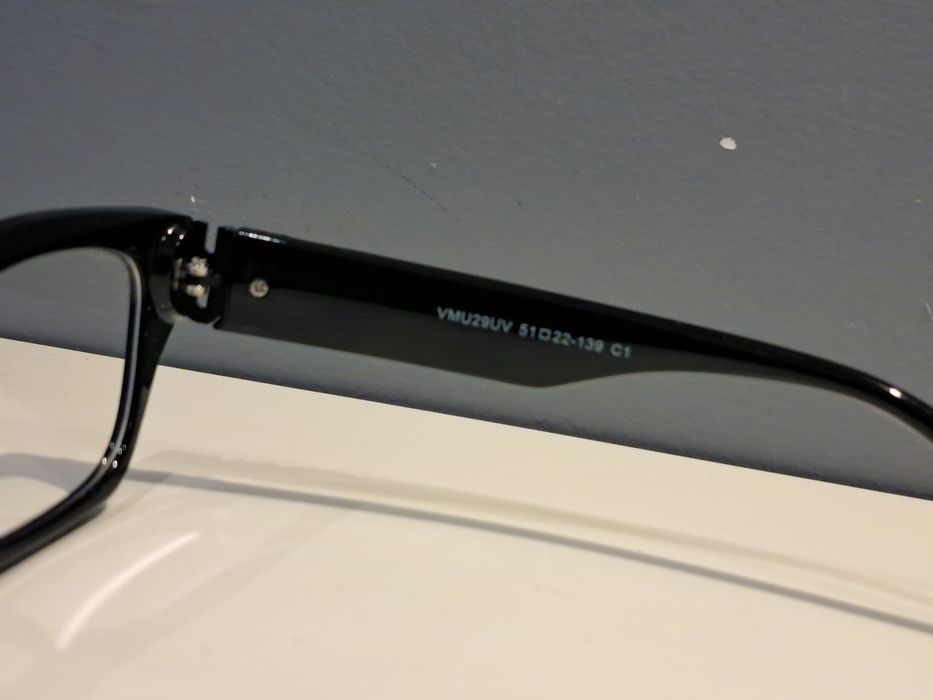 MIU MIU czarne nowe damskie okulary zerówki oprawki korekcyjne