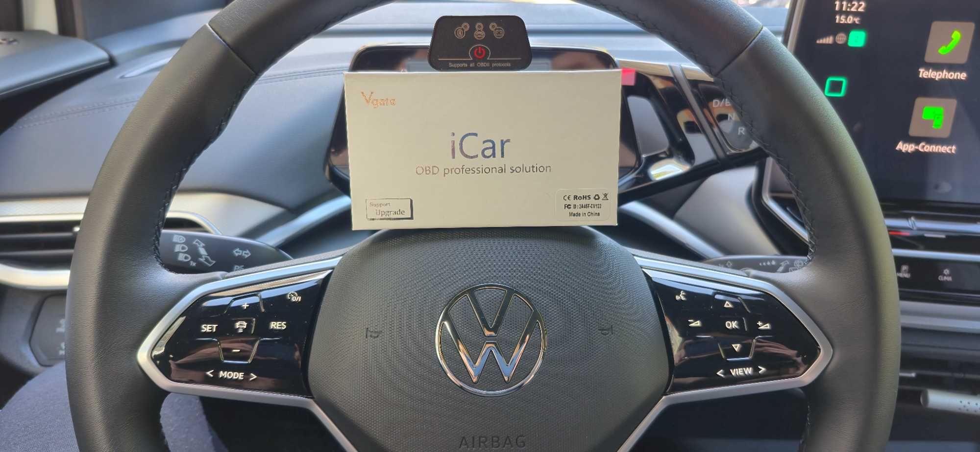 Автосканер Vgate iCar 2 - ELM327 BT 3.0 Андроїд, + автосон