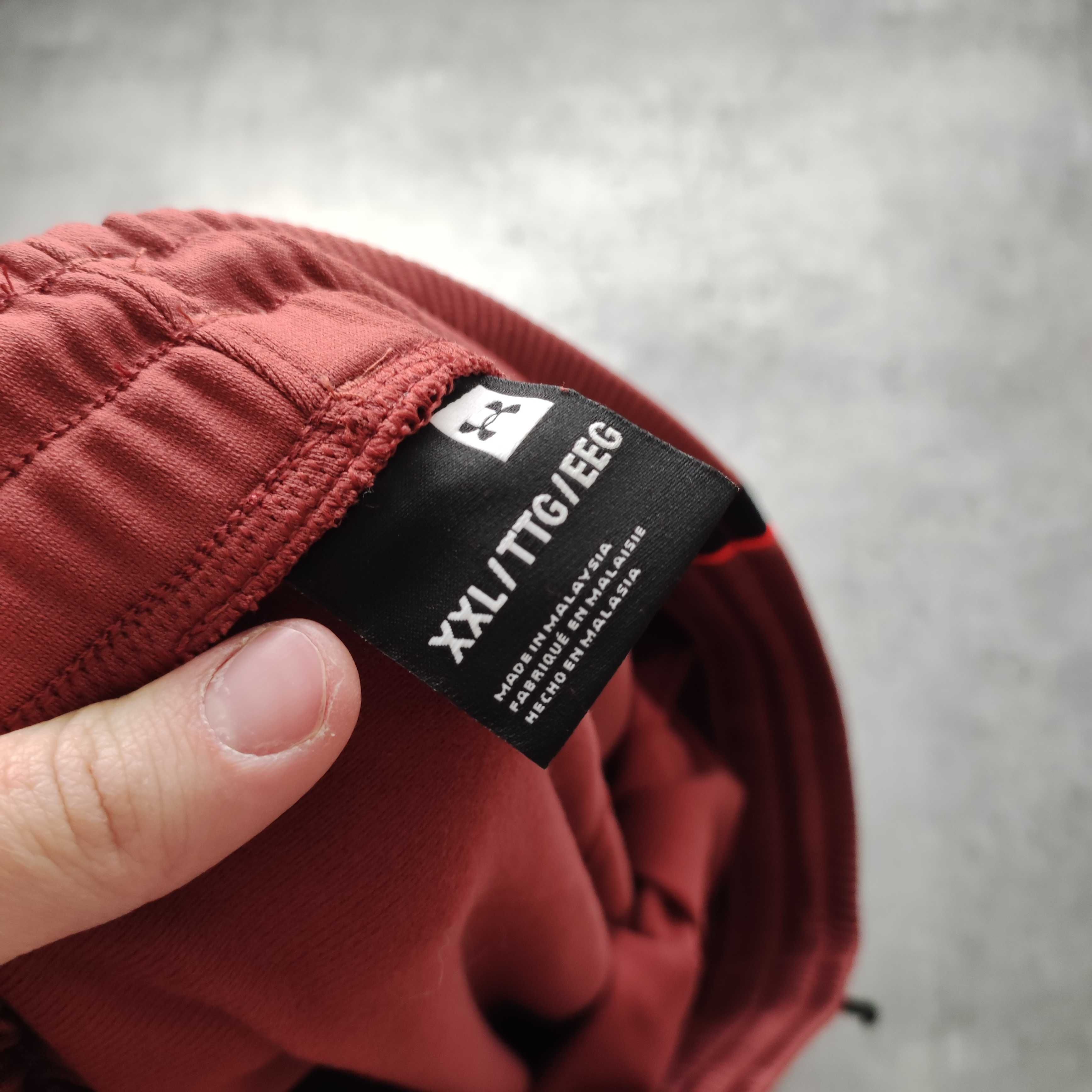 MĘSKIE Dresy Sportowe Spodnie Trening Joggery Under Armour Lampas GYM