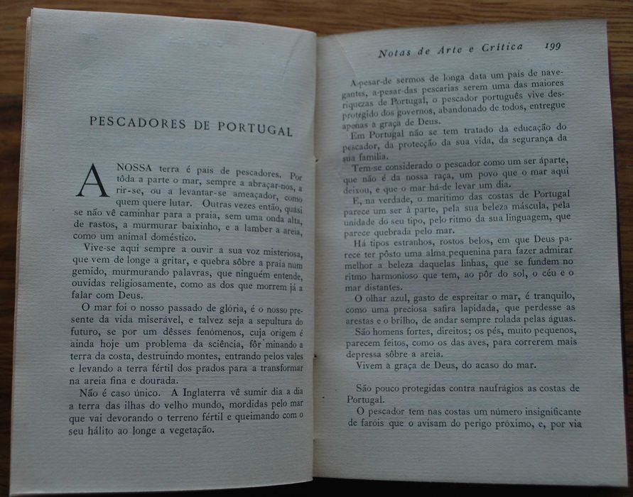 Notas de Arte Crítica - 1ª Edição Ano 1926
