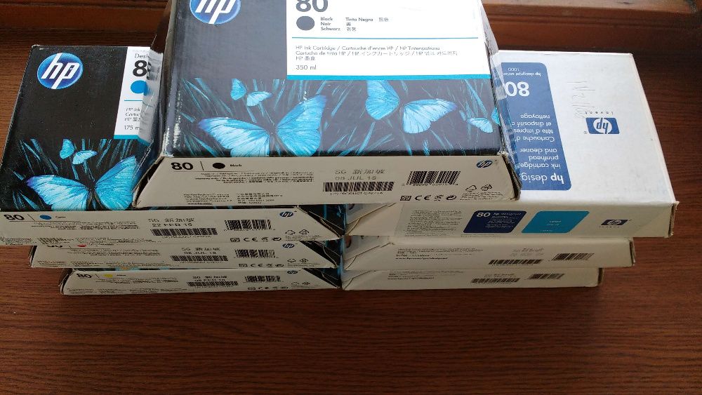 HP80 печатающие головки, картриджи DesignJet 1050 1055