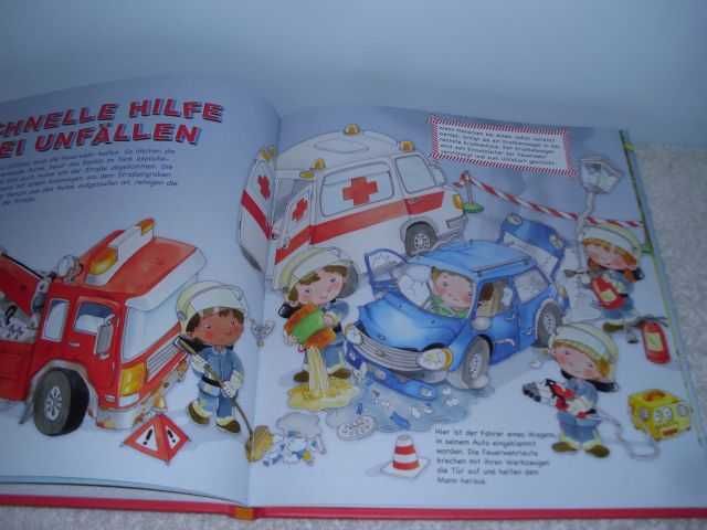 Książka dla dzieci o straży pożarnej / po Niemiecku