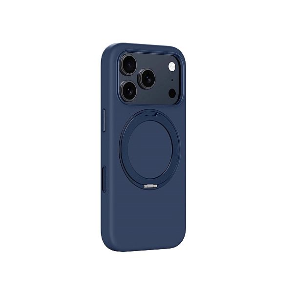 Etui AMAZINGTHING Cloudie na iPhone 17 Pro Max z podstawką - niebieski