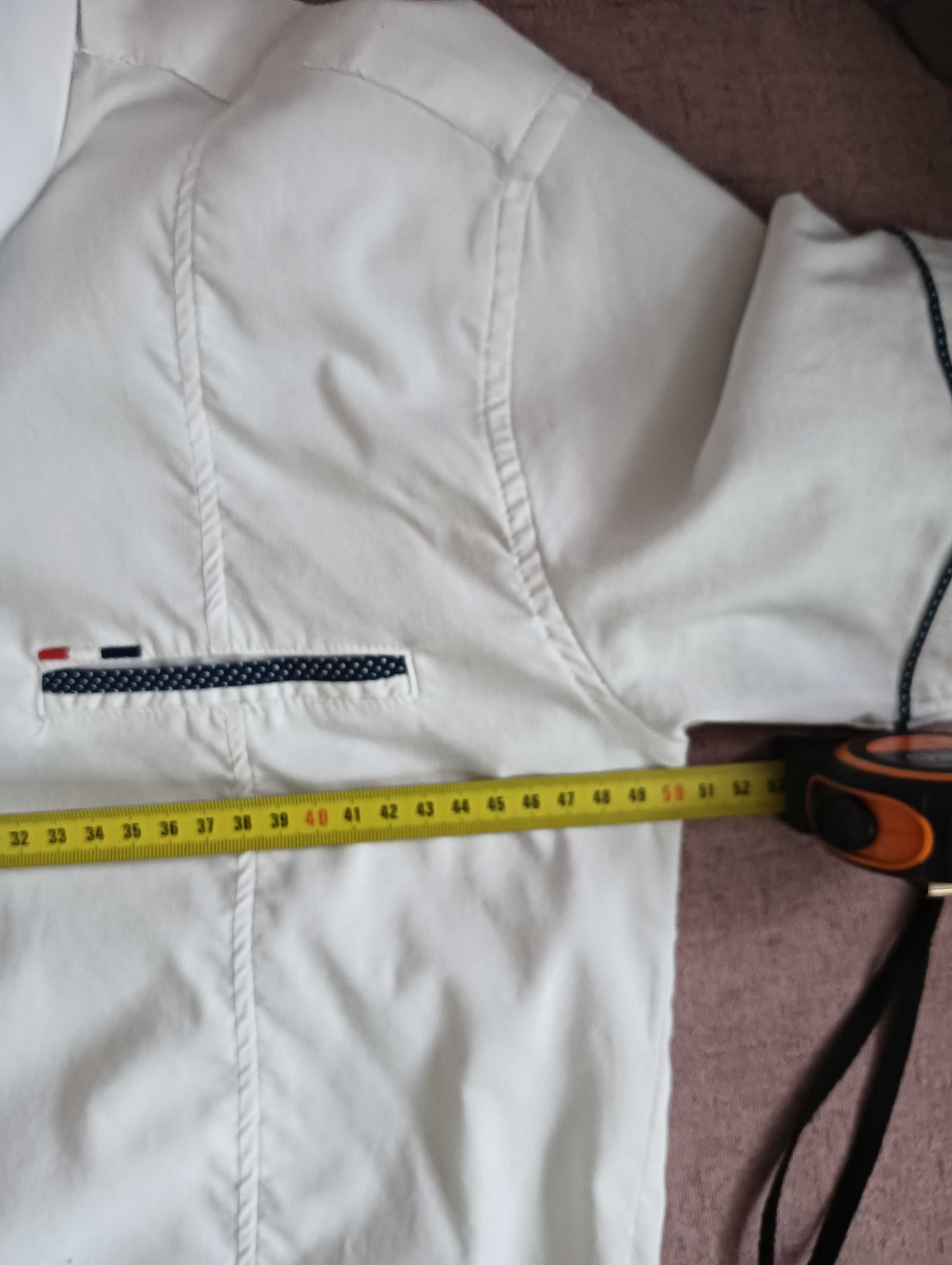 Spodnie i koszula casualowe 39/40 M męskie +pasek skóra naturalna