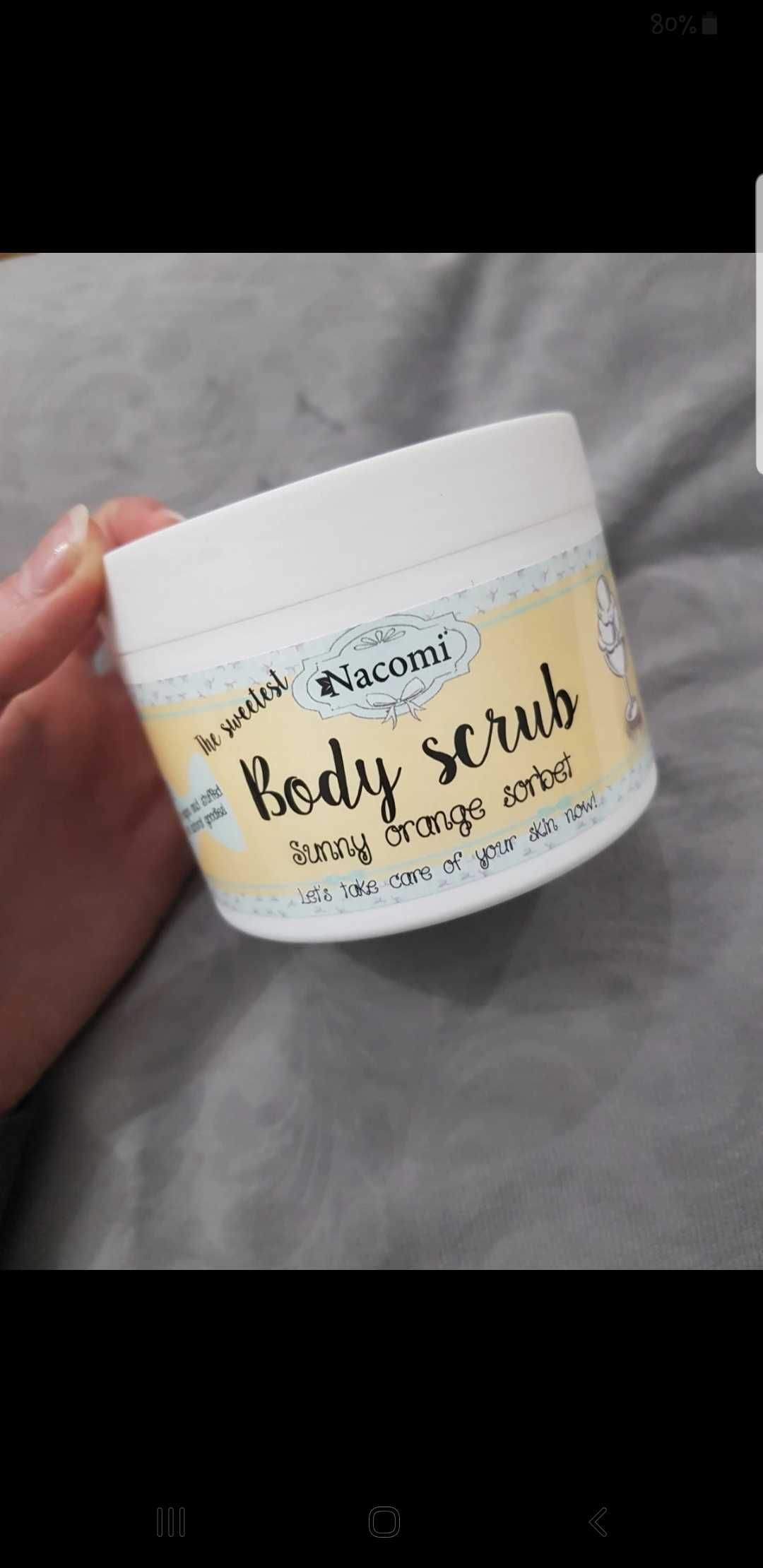 Body scrub nacomi, nowy