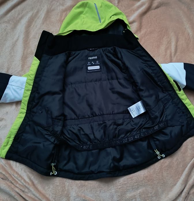 Зимова куртка REIMA 110 розмір + напівкомбінезон Joiks 110 в подарунок