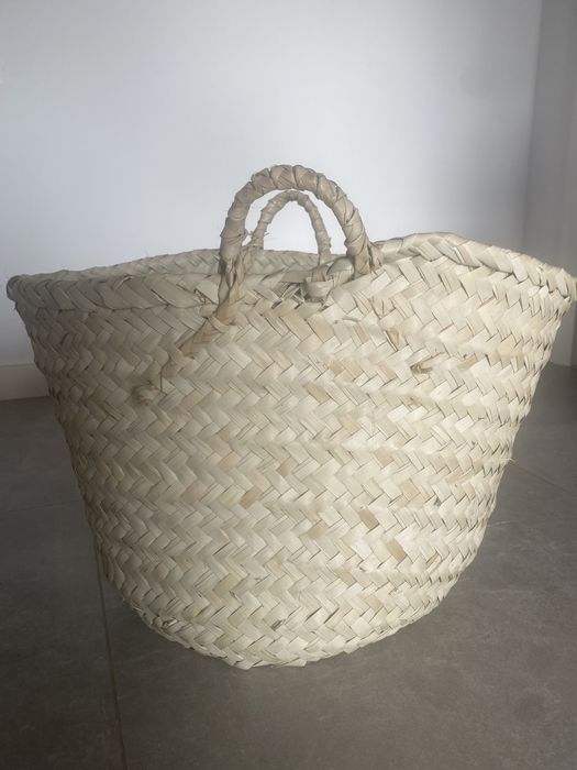 Cesta de Palma / Palmeira [NOVA] - Feito à mão - Artesanal do Algarve